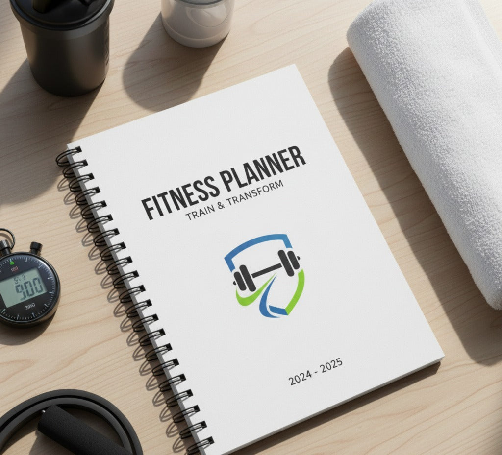 Fitness & Workout Planner Printable | Gym Log, Habit Tracker & Health Planner PDF